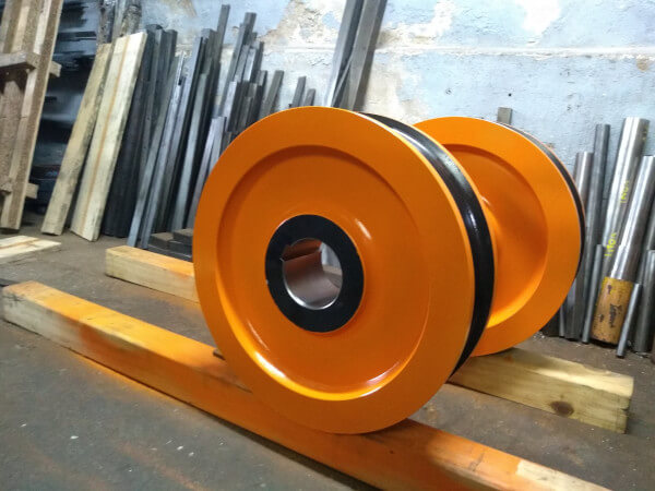 Roda para Trilho de Ponte